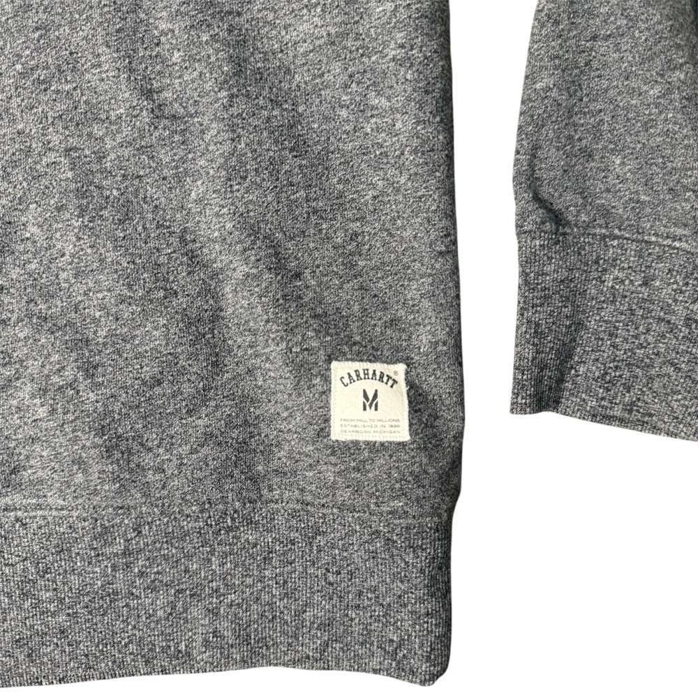Carhartt Grey Holbrook Sweat Sweater Size M - Picture 3 of 5